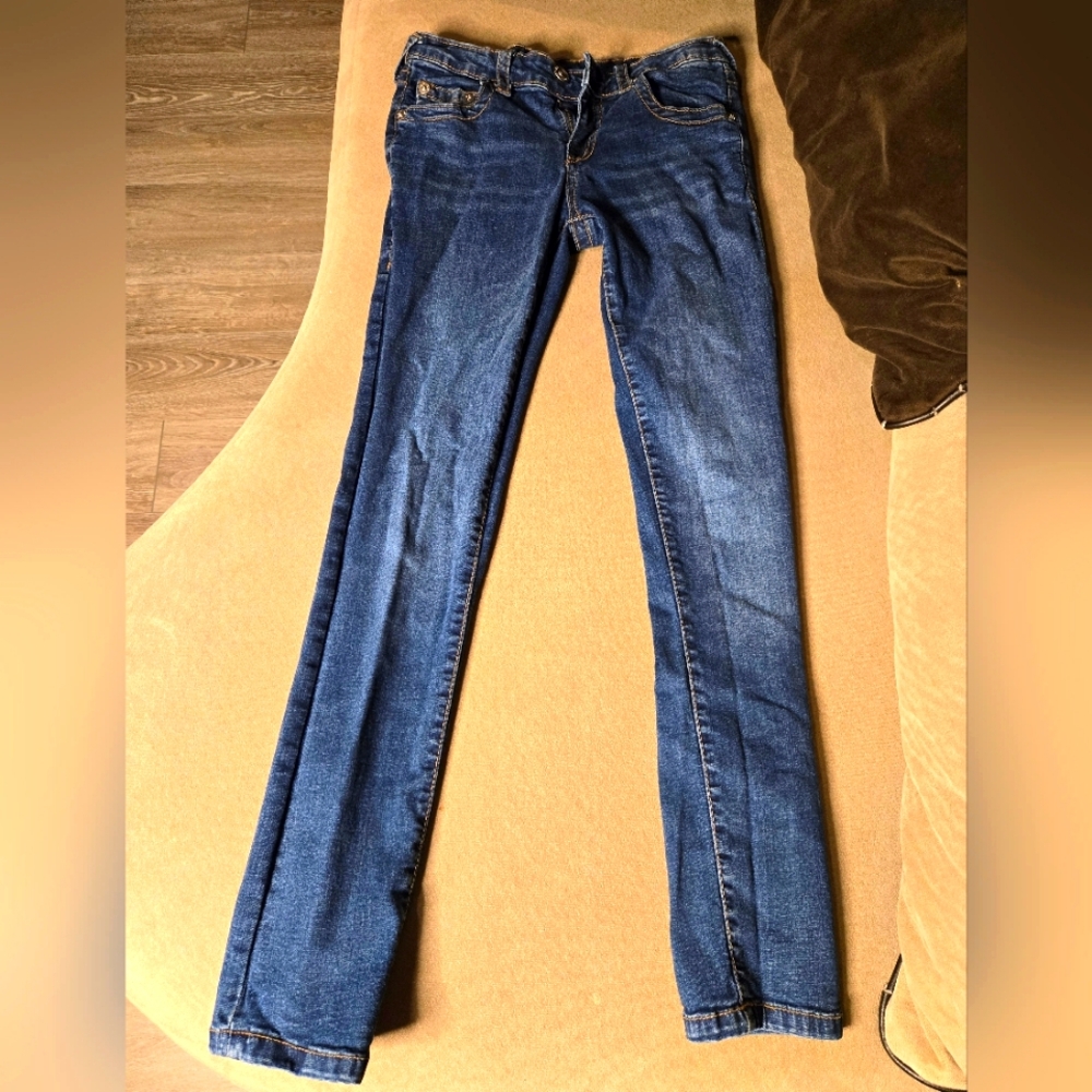 Girls True Religion blue jeans